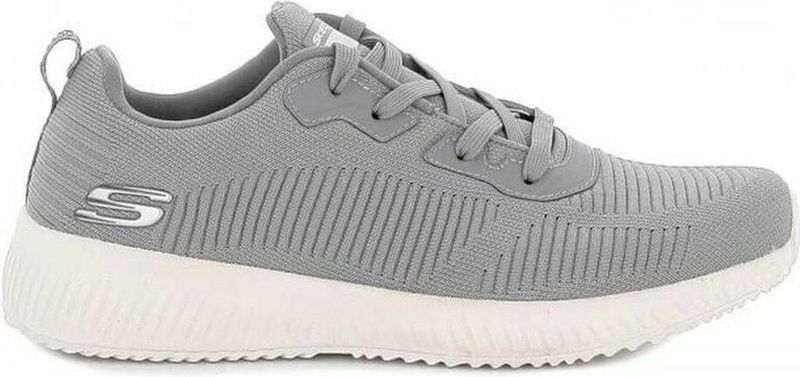 Skechers Squad sneakers voor heren, Grijze Mesh Trim, 39 EU