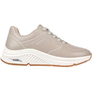 Skechers Arch Fit S-Miles- Mile Makers Dames Sneakers - Taupe - Maat 36
