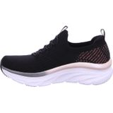Skechers - D'lux Walker - Sneaker - Zwart - Gebreid - Lichtgewicht en Schokabsorberend
