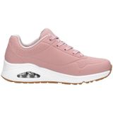 Skechers uno stand on air in de kleur roze.