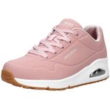 Skechers uno stand on air in de kleur roze.