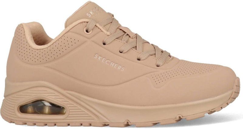 Skechers UNO Dames Sneakers - Zand Beige