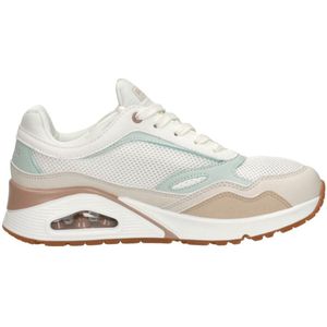 Skechers Uno - Heel Hints Sneakers Laag - wit
