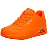 Skechers - UNO - Sneakers - Uni-neonoranje - Textiel - Vetersluiting