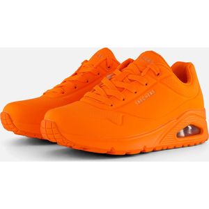 Skechers Uno Night Shades Dames Sneakers Oranje