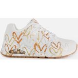 Skechers - Dames Sneakers - Zwart - PU