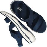 Skechers Go Walk Arch Fit Sandal - Tre Dames Sandalen - Blauw