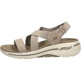 Skechers Go Walk Arch Fit Sandal - Tre Dames Sandalen - Taupe