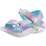 Skechers  UNICORN DREAMS SANDAL  sandalen  kind Blauw