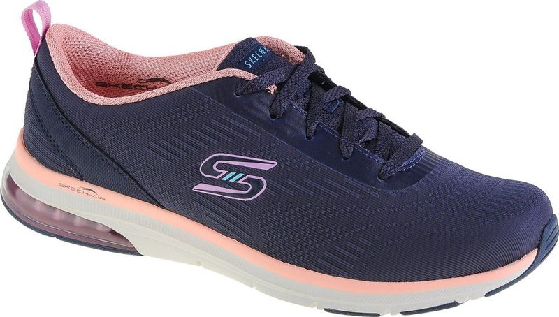 Skechers - Skech-Air Edge - Damestrainers - Zwart - Ademend Comfort