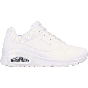 Skechers Uno Stand On Air Dames Sneakers - Wit