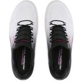 Skechers - 149536 BKW - Sportschoenen - Zwart-Wit - Mesh-afwerking