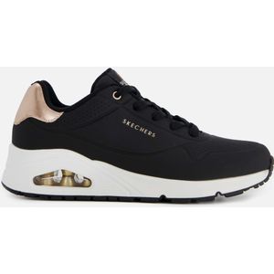 Skechers, Schoenen, Dames, Zwart, 41 EU, Stijlvolle Uno Sneakers voor Vrouwen