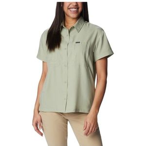Columbia Womens Silver Ridge Utility S/S Shirt Blouse (Dames |beige)