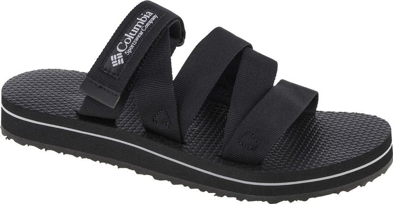 Columbia Alava™ Slide Sandalen - Zwart - Webbing met Verstelbare Bandjes - EVA Tussenzool