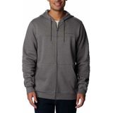Columbia 1889164 Sweatshirt Met Volledige Rits Grijs Man