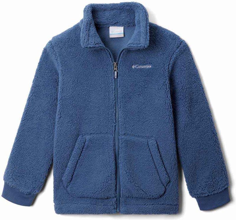 Columbia - Rugged Ridge II Sherpa - Kinderfleece - Blauw - Volledige Ritssluiting