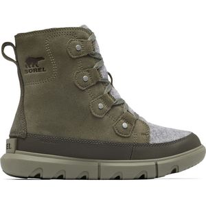 Boots Explorer Next Joan Wp SOREL. Polyester materiaal. Maten 37. Groen kleur