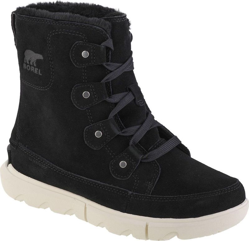 Sorel Explorer Next Joan Wp Boots Dames - Zwart
