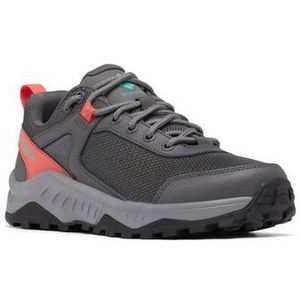 Columbia Women's Trailstorm Ascend WP waterproof low rise hiking shoes, Grey (Dark Grey x Red Coral), 3.5 UK