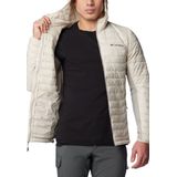 Columbia Powder Pass hooded jack heren hybride jack met capuchon 1773271 278 beige