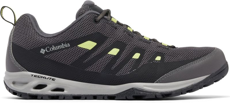 Columbia - Men Vapor Vent - Wandelschoen - Dark Grey/Napa Green - Textiel/Mesh