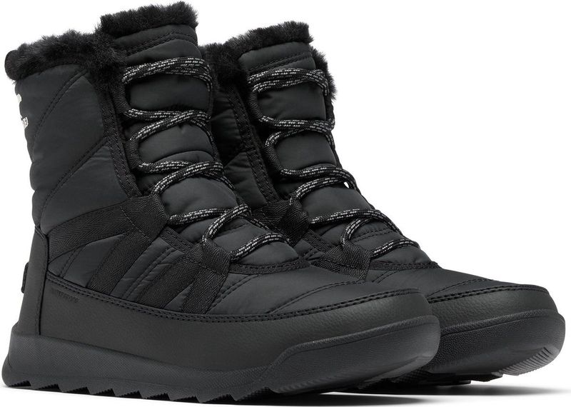 Sorel - Whitney II Plus Lace WP - Snowboots - Zwart - Nylon - Waterdicht