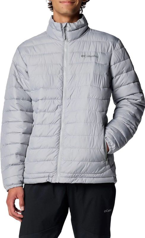 Columbia - Powder Lite II - Winterjas - Grijs - Donsjack - Gevoerd