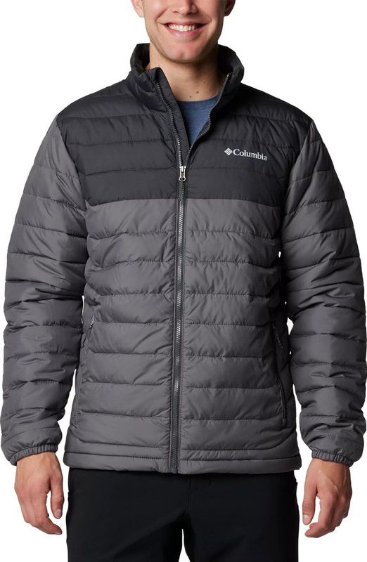 Columbia - Powder Lite II Jacket - Jas - City Grey/Shark - 100% Polyester