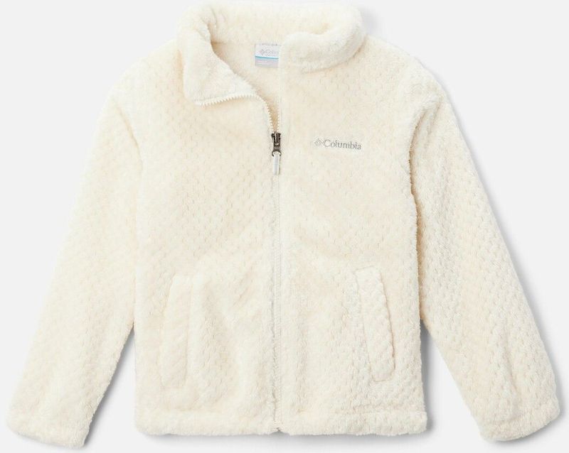 Columbia - Fire Side Sherpa - Fleece Trui - Wit - Volledige Rits