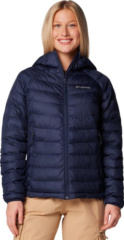 Columbia - Powder Lite II - Donsjack - Blauw - Met Capuchon