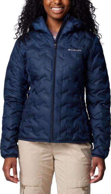 Columbia - Delta Ridge II - Donsjack - Blauw - Waterafstotend - 650 Vulling Dons