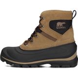 Sorel - Buxton Lace Boot WP - Snowboot - Delta Black - Suède en Textiel - 200g Isolatie
