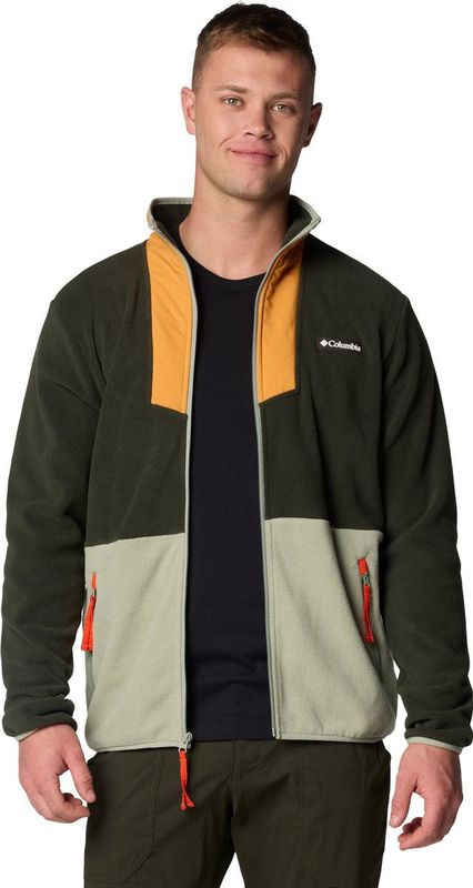 Columbia Sequoia Grove™ Full Zip Fleece Men's Outdoorvest - Greenscape, Sunstone, Safari, Spicy Pull - Maat XL