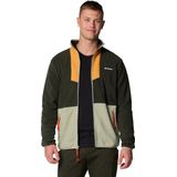 Columbia Sequoia Grove™ Full Zip Fleece Men's Outdoorvest - Greenscape, Sunstone, Safari, Spicy Pull - Maat XXL