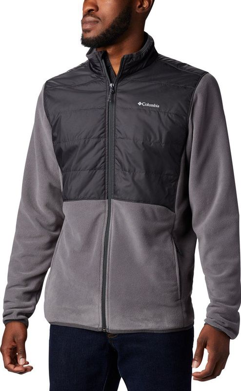 Columbia - Basin Butte Full-Zip Fleece II - Vest - Grijs - Microfleece