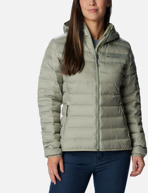 Columbia - Lake 22 II Down Hooded Jacket - Safari - Ademend - Waterafstotend