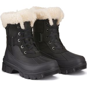 Sorel - AprÃ¨s-skischoenen - Torinoâ„¢ V Parc Wp W Black Sea Salt voor Dames - Maat 7 US - Zwart