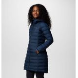 Columbia - Lake 22 - Lange Daunenjacke - Blauw - Waterafstotend - Dames