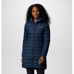 Columbia - Lake 22 - Lange Daunenjacke - Blauw - Waterafstotend - Dames