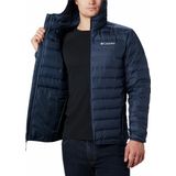 Columbia Lake 22 Donsjack - Blauw met Capuchon voor Heren