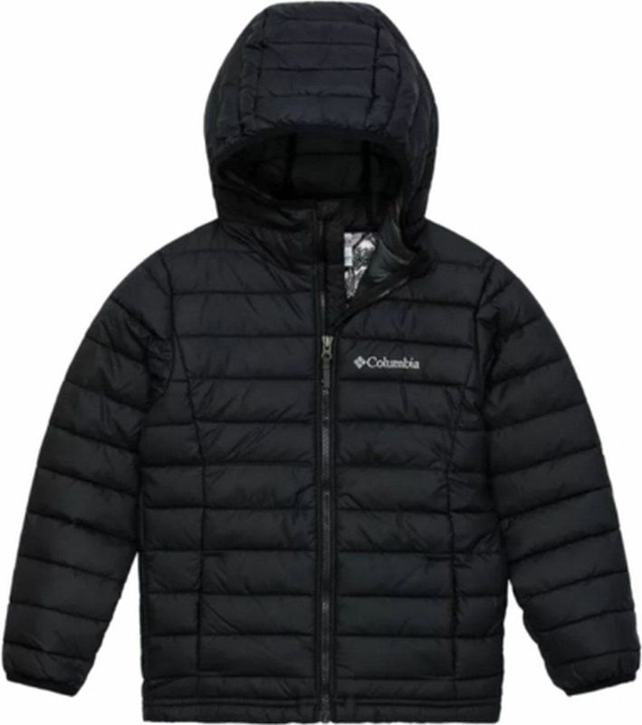 Columbia - Kids Powder Lite II - Jas - Zwart - Polyester