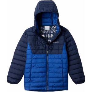 Columbia - Powder Lite II Hooded Jacket - Jas - Mountain Blue - 100% Polyester