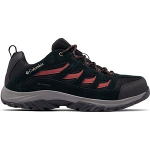 Columbia - Crestwood Waterproof - Wandelschoen - Black/Spice - Leer - Techlite EVA Tussenzool