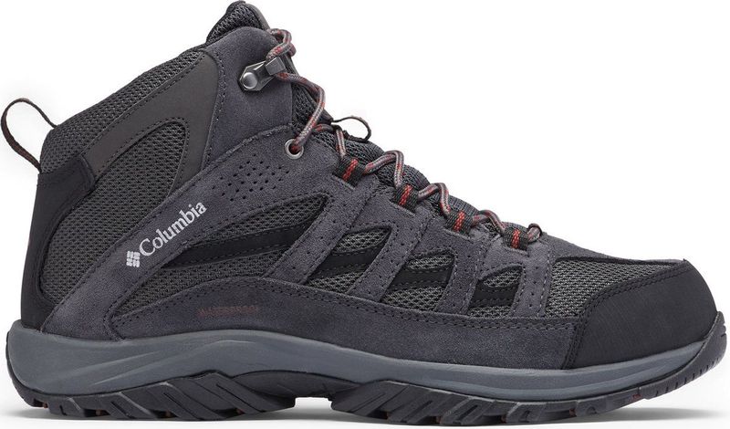 Columbia - Crestwood™ Mid Waterproof - Wandelschoenen - Donkergrijs - Suède Leer en Mesh