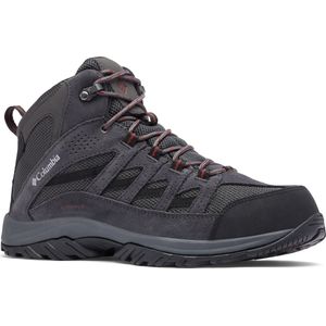 Columbia - Crestwood™ Mid Waterproof - Wandelschoenen - Donkergrijs - Suède Leer en Mesh