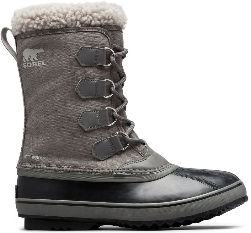 Sorel - 1964 PAC Nylon WP - Snowboots - Quarry - Waterdicht - Rubberen Zool