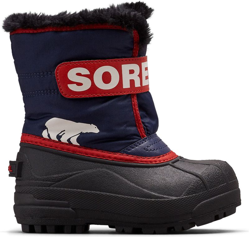 Sorel Kids Snow Commander Winterschoenen (Kinderen |zwart |waterdicht)