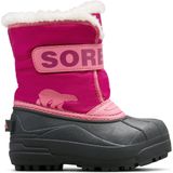 Sorel - Sneeuwcommandant - Sneeuwlaarzen - Roze - 200g Isolatie - Plat - Klittenband