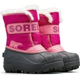 Sorel - Sneeuwcommandant - Sneeuwlaarzen - Roze - 200g Isolatie - Plat - Klittenband